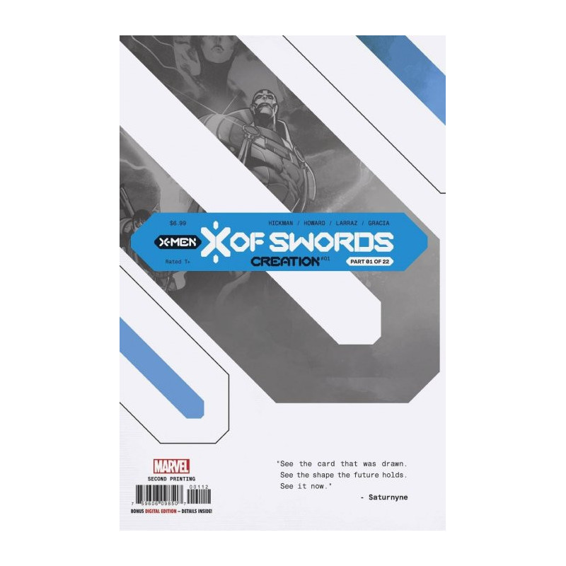 X of Swords: Creation One-Shot Issue 1 – 2nd printing Variant