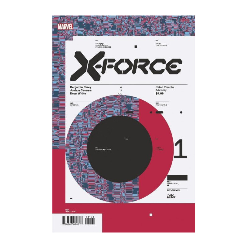 X-Force Vol. 6 Issue  1d Variant