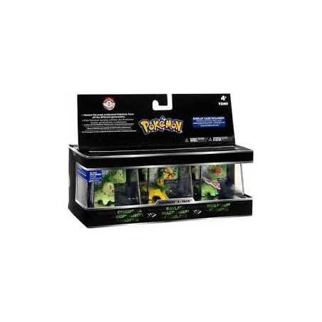 Pokémon Trainer's Choice 1 3 Pack: Chikorita - Bayleef - Meganium 2 inch Figures