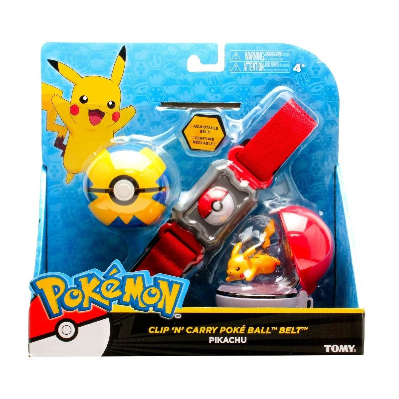 Pokémon Clip 'N' Carry: Poké Ball Belt and Pikachu Set