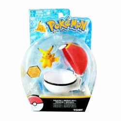 Pokémon Clip 'N' Carry: Pikachu and Poké Ball Set