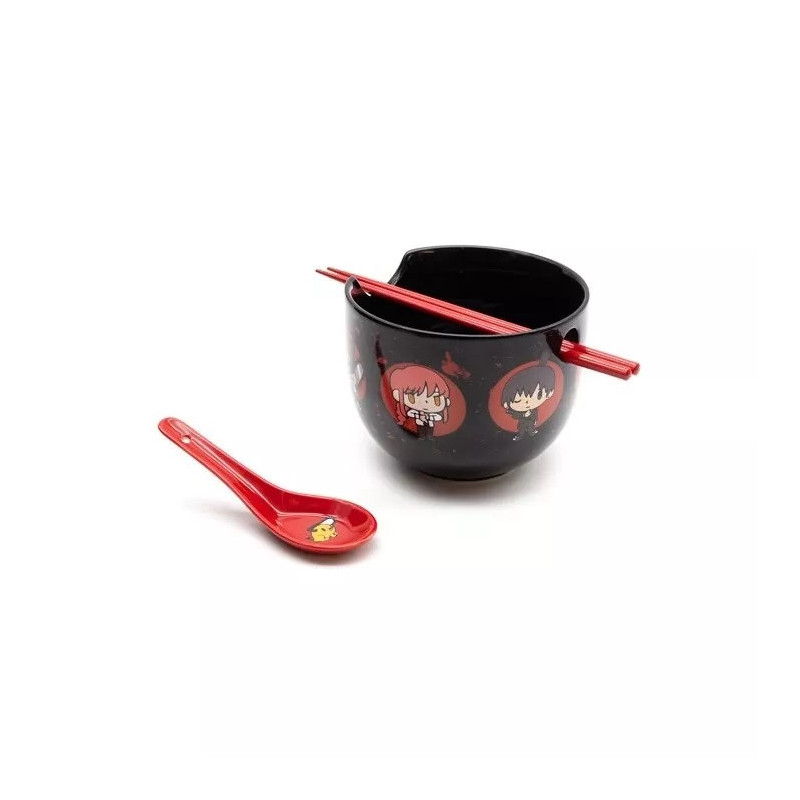 Chainsaw Man Ramen Bowl Bundle Set with Ramen Bowl, Spoon, and Chopsticks