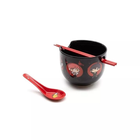 Chainsaw Man Ramen Bowl Bundle Set with Ramen Bowl, Spoon, and Chopsticks