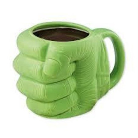 Marvel Hulk Fist Shaped Sculpted Mug