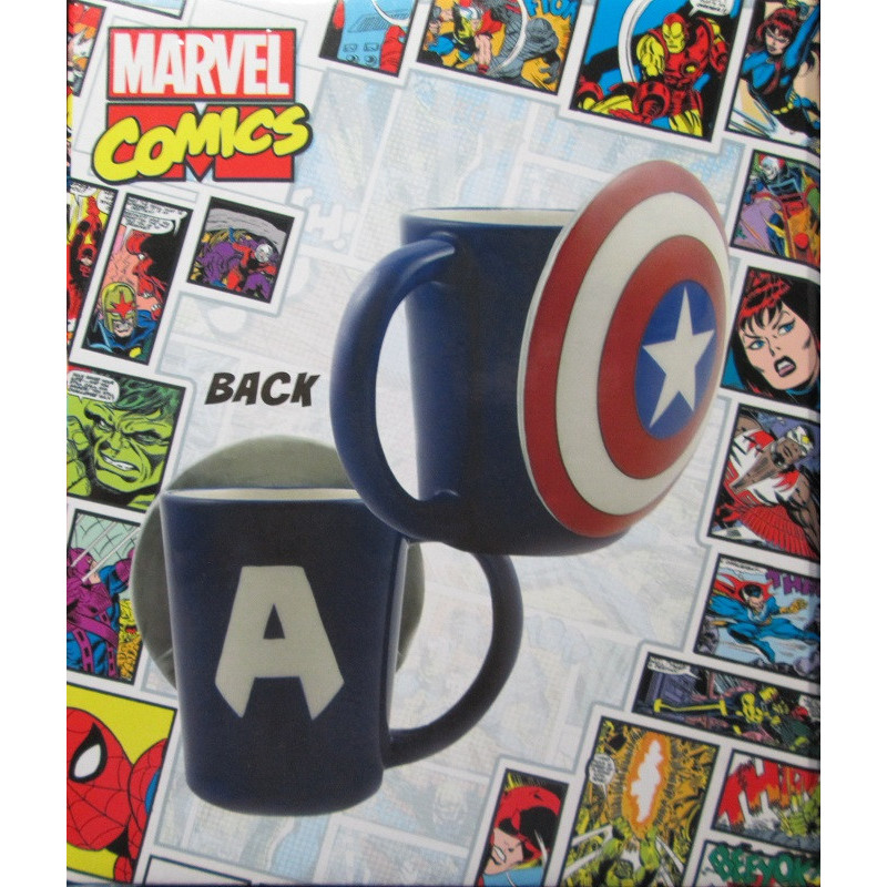 Marvel Captain America's Shield Molded Mug