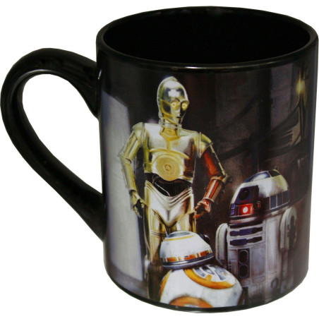 Star Wars: The Force Awakens R2-D2,C-3PO & BB-8 Ceramic Coffee Mug