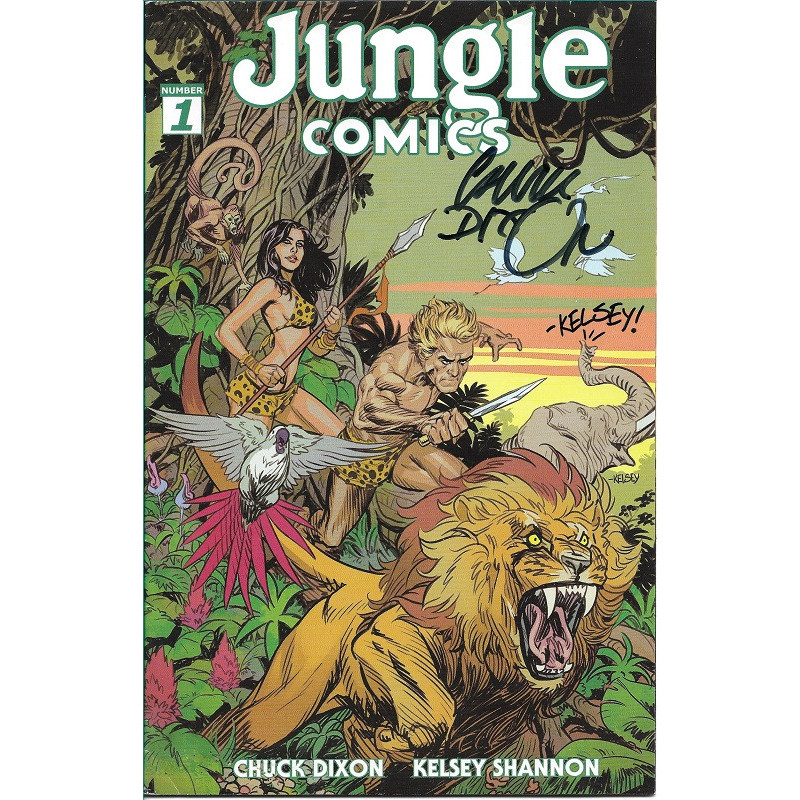 Jungle Comics Vol. 4 Issue 1 Signed