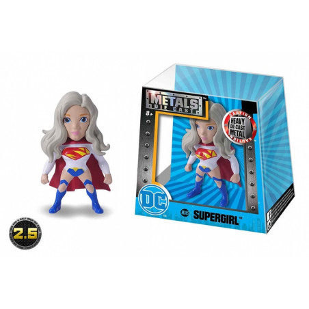 Metals Die Cast - DC Comics - M385 Supergirl White Costume Variant 2.5" Collectible Figure