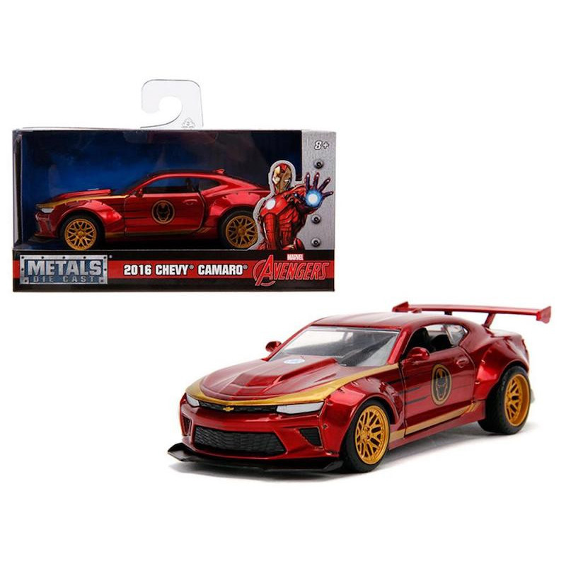 Hollywood Rides - Iron Man 2016 Chevy Camaro 1:32 Die Cast