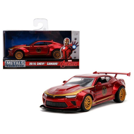 Hollywood Rides - Iron Man 2016 Chevy Camaro 1:32 Die Cast