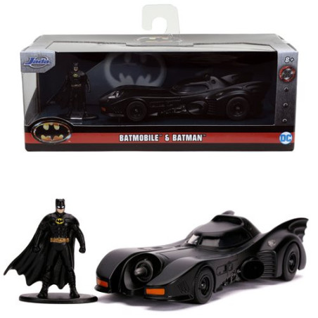 Hollywood Rides - Batman & 1989 Batmobile 1:32 Die Cast