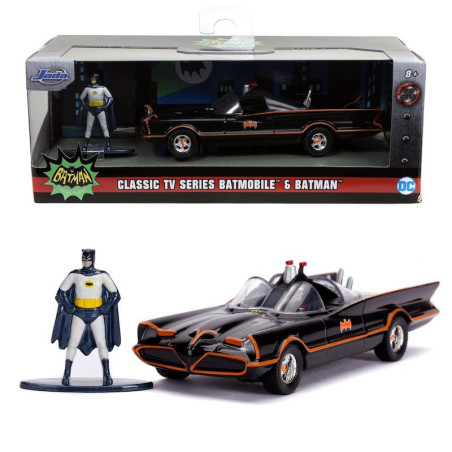 Hollywood Rides - Batman & 1966 Batmobile 1:32 Die Cast