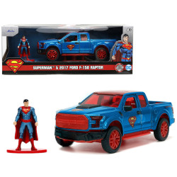 Hollywood Rides - Superman & 2017 Ford F-150 Raptor 1:32 Die Cast