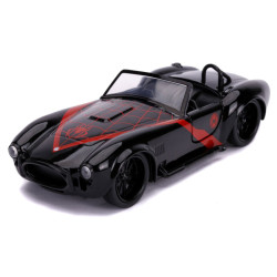 Hollywood Rides - Miles Morales Spider-Man 1965 Shelby Cobra 1:32 Die Cast