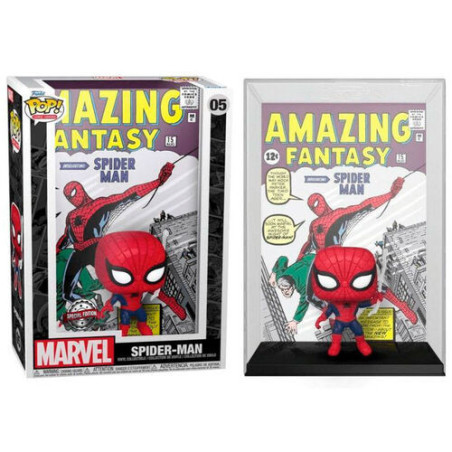 Funko Pop! Comic Covers: Marvel  5 - Spider-Man - Amazing Fantasy No. 15