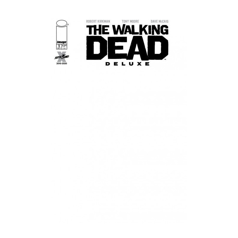 The Walking Dead: Deluxe Issue 1f Variant