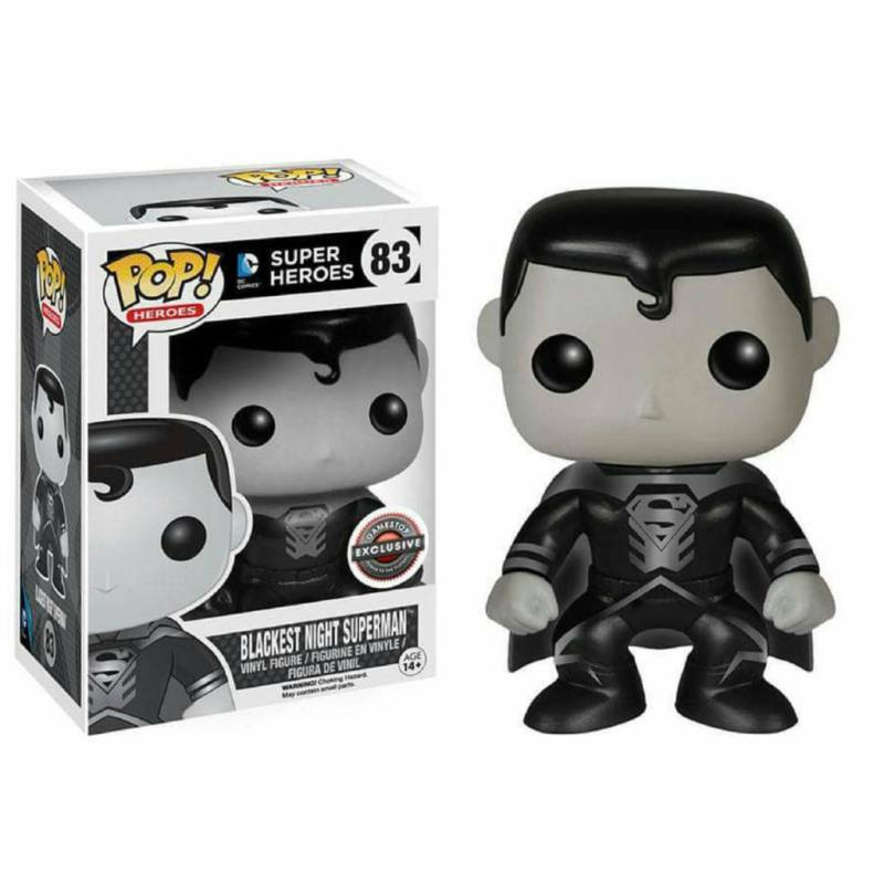 Funko Pop! Heroes   83: DC Super Heroes - Blackest Night Superman(Limited Edition)