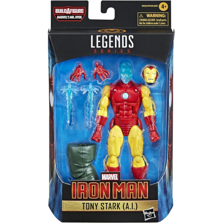 Marvel Legends Series Iron Man 6-inch Tony Stark A.I.