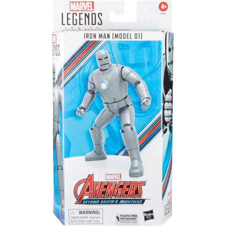 Marvel Legends Series 60th Anniversary 6-inch Iron Man (Model 01)