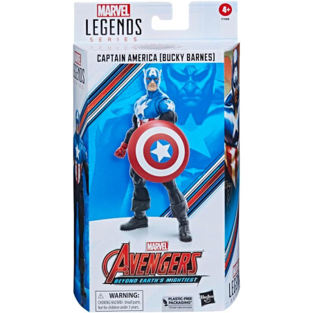 Marvel Legends Series 60th Anniversary 6-inch Captain America (Bucky Barnes)