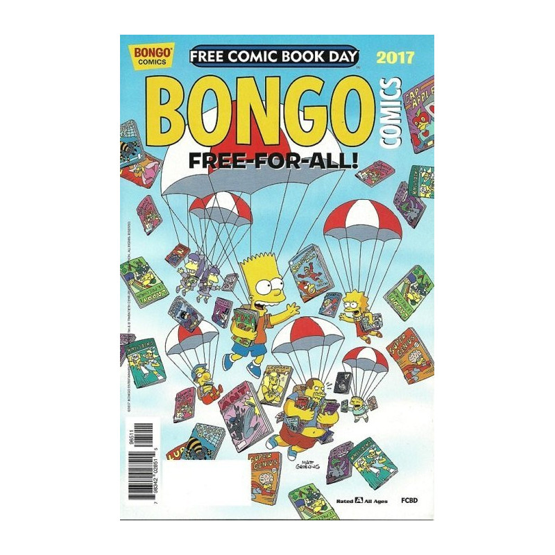 Bongo Comics: Free-For-All!  Issue 2017