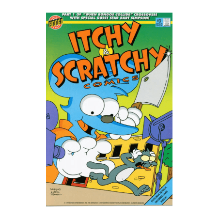 Itchy & Scratchy Comics Mini Issue 3