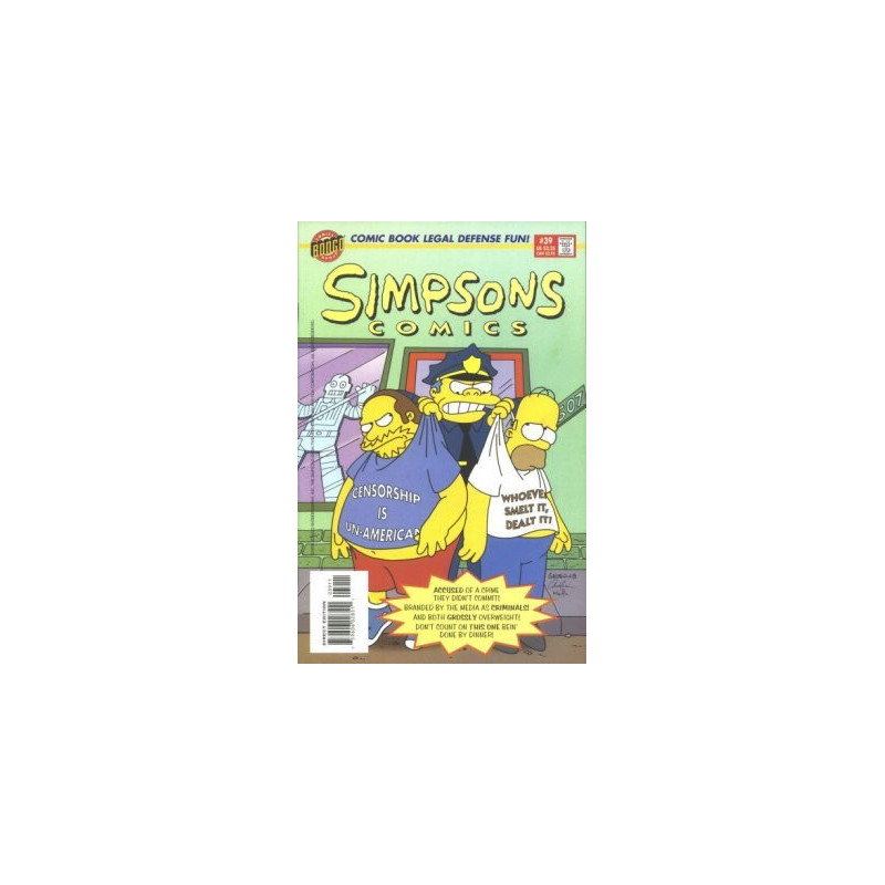 Simpsons Comics  Issue 39