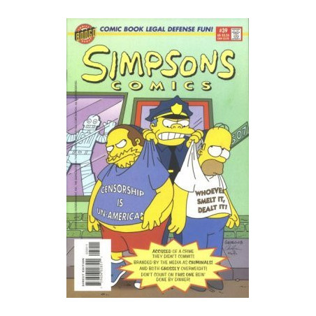 Simpsons Comics  Issue 39