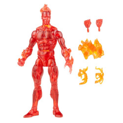 Marvel Legends Retro Series Fantastic Four 6-inch Collectible Human Torch