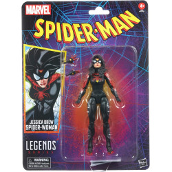 Marvel Legends Retro Series Spider-Man 6-inch Collectible Jessica Drew Spider-Woman