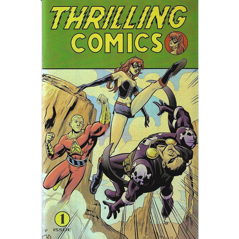 Thrilling Comics Issue 1holo Variant