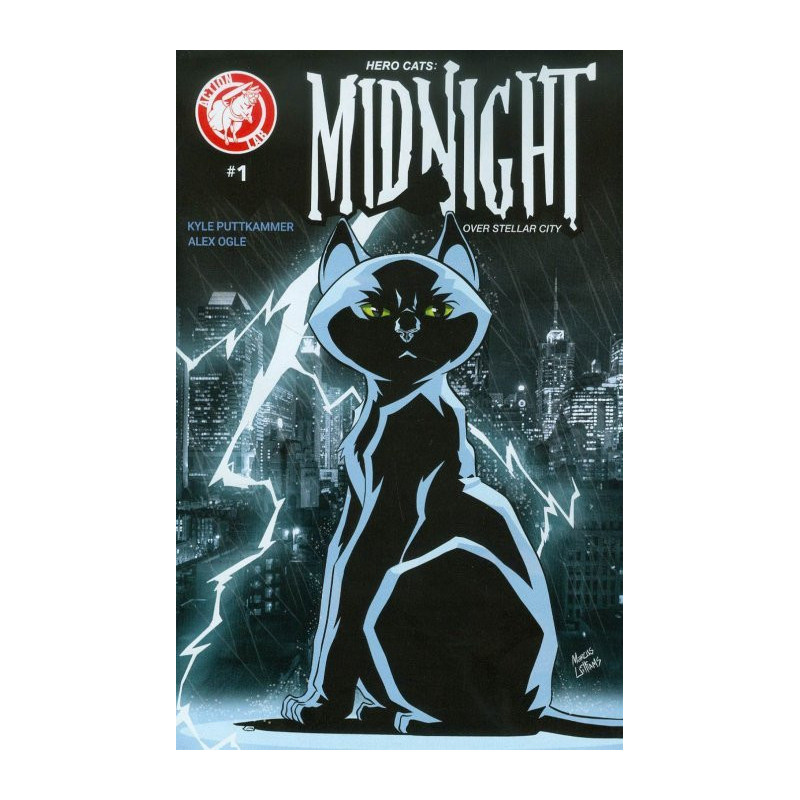 Hero Cats: Midnight Over Stellar City Vol. 1 Issue 1b Variant