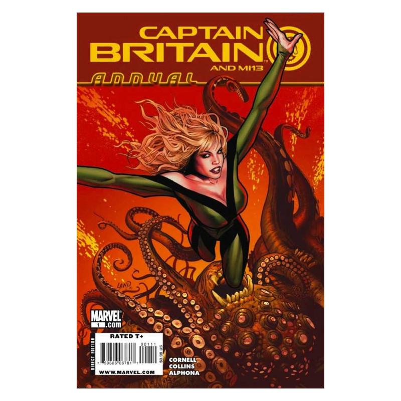 Captain Britain and MI13  Annual 1