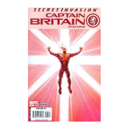 Captain Britain and MI13  Issue 4