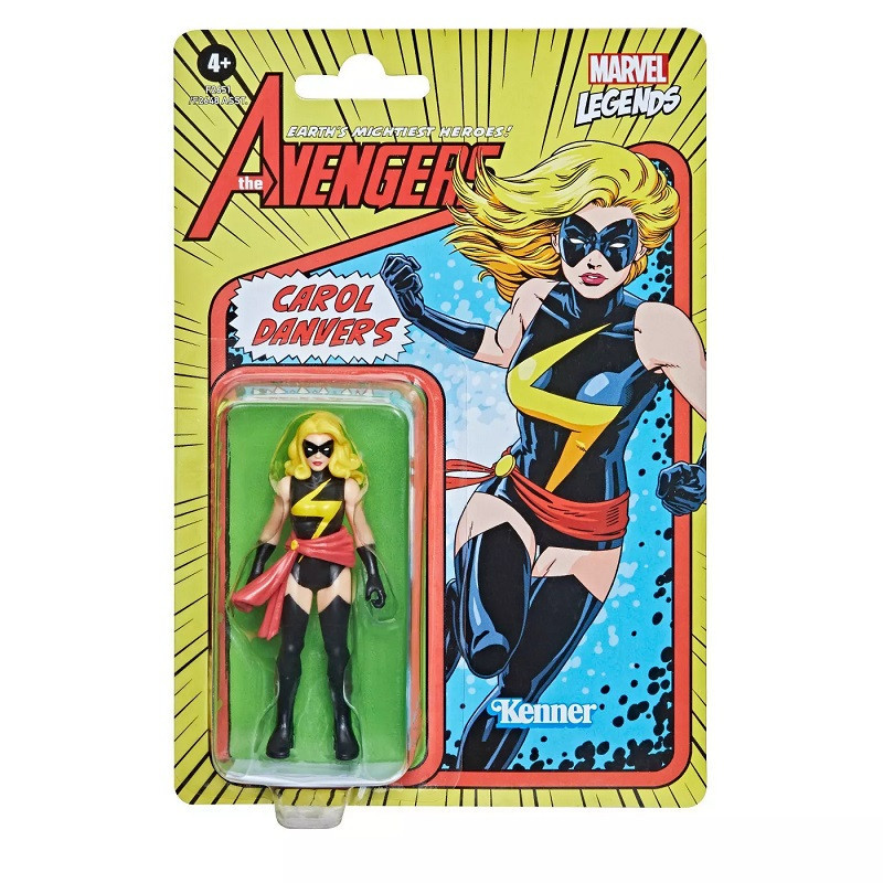 Marvel Legends Retro 3.75 Series Carol Danvers