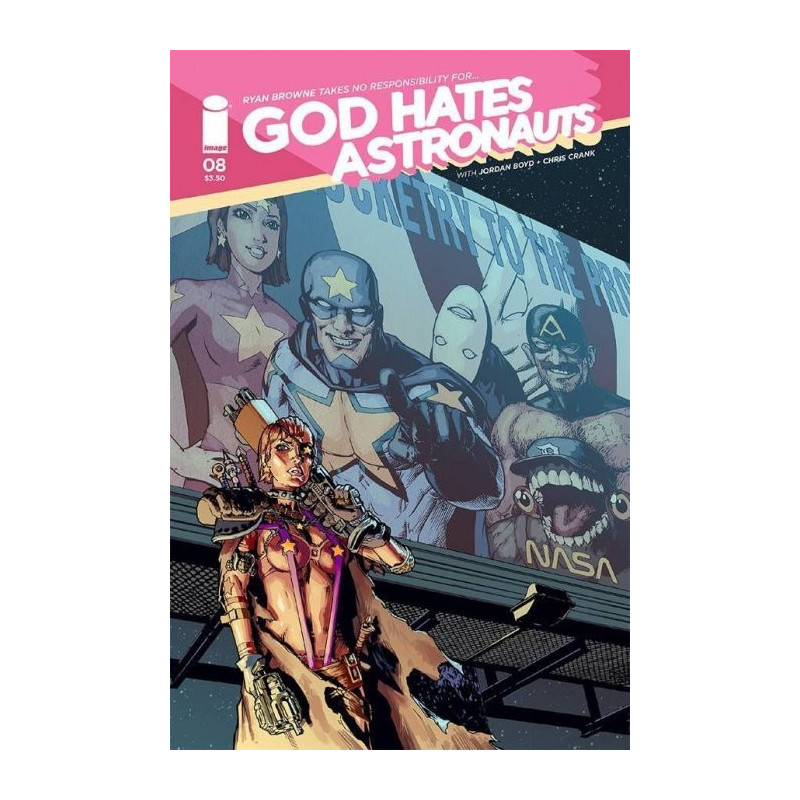 God Hates Astronauts Vol. 2 Issue 8b Variant