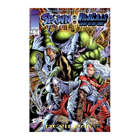 Spawn / WildC.A.T.S Mini Issue 3